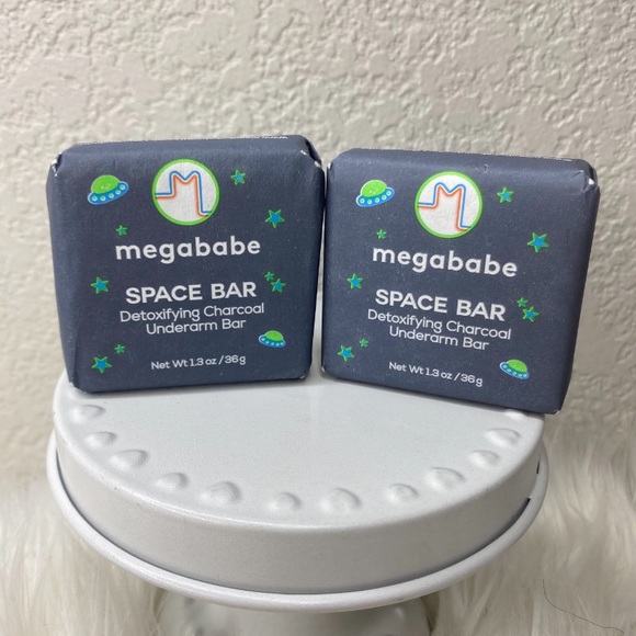 Megababe Bath & Body 4 Space Bar Detoxifying Charcoal Underarm Bar Poshmark